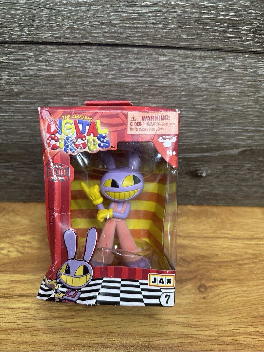 The Amazing Digital Circus Jax 4" Vinyl Figure Abstracted Collection TDAC New